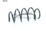 Sprężyna zawieszenia CS GERMANY 14.950.103 (Oś przednia)