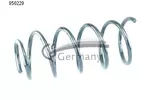 Sprężyna zawieszenia CS GERMANY 14.950.229 (Oś przednia)