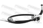 Linka hamulca postojowego FEBEST 01100-GUN126F (Z przodu)