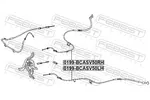 Linka hamulca postojowego FEBEST 0199-BCASV50LH (Z lewej) - fot.2