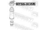 Tuleja amortyzatora FEBEST HYSS-IX35R - fot.2