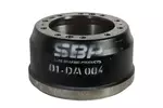 Bęben hamulcowy SBP 01-DA004 (Oś tylna)