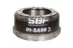 Bęben hamulcowy SBP 01-SA003 (Oś tylna)