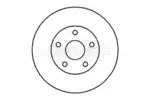 Tarcza hamulcowa BORG & BECK BBD4118