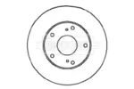 Tarcza hamulcowa BORG & BECK BBD4331