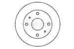 Tarcza hamulcowa BORG & BECK BBD4360