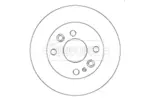 Tarcza hamulcowa BORG & BECK BBD4432