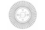 Tarcza hamulcowa BORG & BECK BBD4560