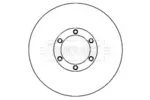 Tarcza hamulcowa BORG & BECK BBD4750