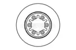 Tarcza hamulcowa BORG & BECK BBD5010