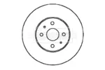 Tarcza hamulcowa BORG & BECK BBD5045