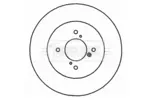 Tarcza hamulcowa BORG & BECK BBD5209