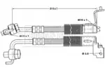 Przewód hamulcowy elastyczny BORG & BECK BBH6694