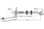 Przewód hamulcowy elastyczny BORG & BECK BBH6804