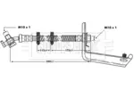 Przewód hamulcowy elastyczny BORG & BECK BBH6805