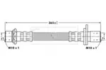 Przewód hamulcowy elastyczny BORG & BECK BBH6855