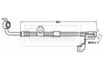 Przewód hamulcowy elastyczny BORG & BECK BBH6973