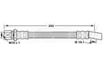 Przewód hamulcowy elastyczny BORG & BECK BBH7027