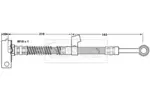 Przewód hamulcowy elastyczny BORG & BECK BBH7035