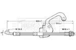 Przewód hamulcowy elastyczny BORG & BECK BBH7055