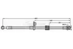 Przewód hamulcowy elastyczny BORG & BECK BBH7112