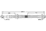 Przewód hamulcowy elastyczny BORG & BECK BBH7150