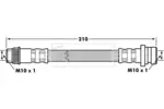 Przewód hamulcowy elastyczny BORG & BECK BBH7176