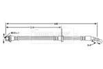Przewód hamulcowy elastyczny BORG & BECK BBH7230