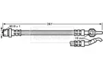 Przewód hamulcowy elastyczny BORG & BECK BBH7249