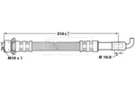 Przewód hamulcowy elastyczny BORG & BECK BBH7261