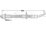 Przewód hamulcowy elastyczny BORG & BECK BBH7263