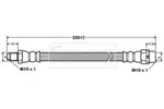 Przewód hamulcowy elastyczny BORG & BECK BBH7398