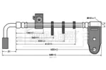 Przewód hamulcowy elastyczny BORG & BECK BBH7407