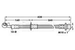 Przewód hamulcowy elastyczny BORG & BECK BBH7451