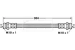 Przewód hamulcowy elastyczny BORG & BECK BBH7469