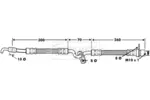 Przewód hamulcowy elastyczny BORG & BECK BBH7479