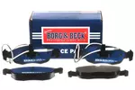 Klocki hamulcowe - komplet BORG & BECK BBP1069