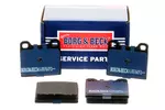 Klocki hamulcowe - komplet BORG & BECK BBP1210