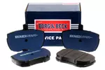 Klocki hamulcowe - komplet BORG & BECK BBP1422