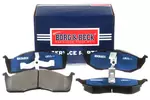 Klocki hamulcowe - komplet BORG & BECK BBP1465