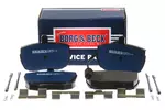 Klocki hamulcowe - komplet BORG & BECK BBP1481