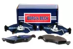 Klocki hamulcowe - komplet BORG & BECK BBP1491