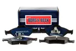 Klocki hamulcowe - komplet BORG & BECK BBP1616