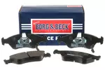 Klocki hamulcowe - komplet BORG & BECK BBP1661