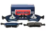 Klocki hamulcowe - komplet BORG & BECK BBP1684
