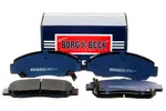 Klocki hamulcowe - komplet BORG & BECK BBP1741