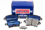 Klocki hamulcowe - komplet BORG & BECK BBP1773
