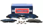 Klocki hamulcowe - komplet BORG & BECK BBP1900