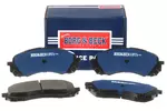 Klocki hamulcowe - komplet BORG & BECK BBP2078