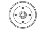 Bęben hamulcowy BORG & BECK BBR7051